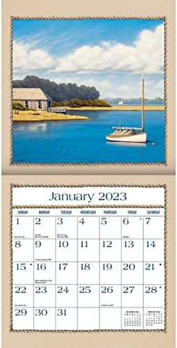 WSBL ploča od mora 2023 12x12 zidni kalendar