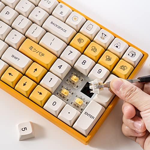BOYI TK96 90% RGB Hot Swapable Triple mode tastatura, 2.4 Ghz/Bluetooth 5.0 / žičana tastatura N-ključ prevrtanja prilagođena kompaktna Gateron žuta Switch mehanička tastatura za igre