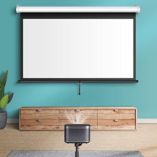 Leng 60 inčni projekcijski ekran za projektor zaslon povuci za zidni ili strop koji se montiraju ugradnju uvlačenje filma za sastanke u sastanku u sastavu