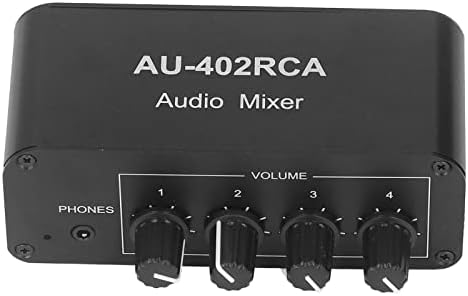Dvosmjerni audio preklopnik, 4 u 2 od 4 puta stereo L R Zvučni kanal RCA razdjelnika za razdjelnik dvosmjerni