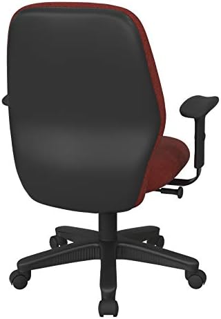 Office Star ergonomska kancelarijska stolica sa srednjim naslonom Podesiva kancelarijska stolica sa debelim