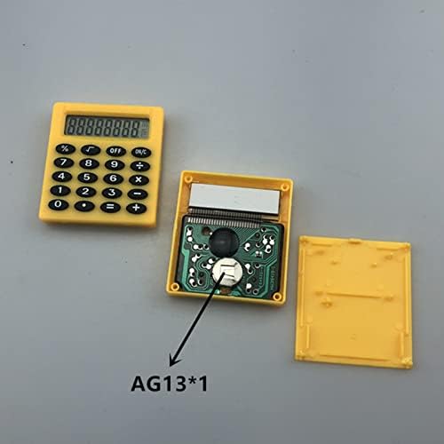 Yamaler Mini kalkulator, 8pcs džep kalkulator Radne površine Kalkulatori Ručni kalkulator Mini elektronički