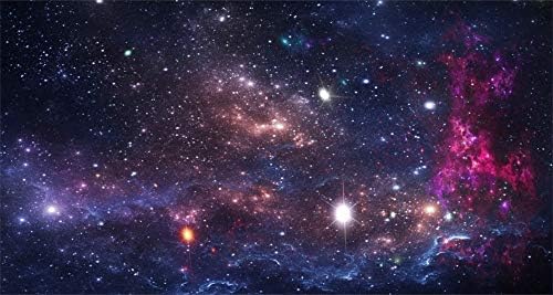 AOFOTO 5x5FT Nebula Backdrop Starry Sky FOTOGRAFIJA Pozadinski univerzum Galaxy Vanter Space Kid Baby