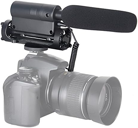 Temelax SGC-598 Fotografski intervjui za snimanje mikrofona Cardiad sačmajača za kondenzator za kondenzator Nikon