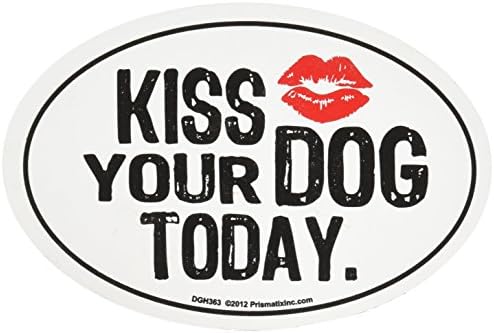 Prismatix Decal Mačke i magneti za pse, poljubiti svog psa danas