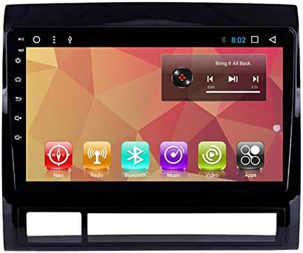 Flyunice 9 inčni android 9.0 IPS Car Car Stereo Radio GPS navigacija za Toyota Tacoma 2005-2013 sa dodirnim ekranom 8 CORE 4 + 64g Glavna jedinica Carplay DSP Zvučni multimedijski igrač WiFi