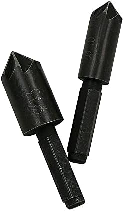 Bušilica 2pcs 10mm / 13 mm HSS Sedferk-flauta chamfer coffersink bušilica 1/4 šesterokutni rezač od 90 stupnjeva od 90 stupnjeva