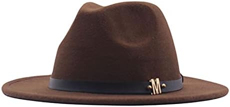 Šešir za raspršivanje vuneni šešir široki kaiš Žene kopče Classic Fedora Hat Panama Floppy Baseball