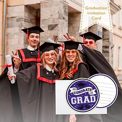 25 kom. Diplomirane pozivnice sa kovertama za diplomirani - 2023 Diplomirani party Potrošni materijal - Fakultetska