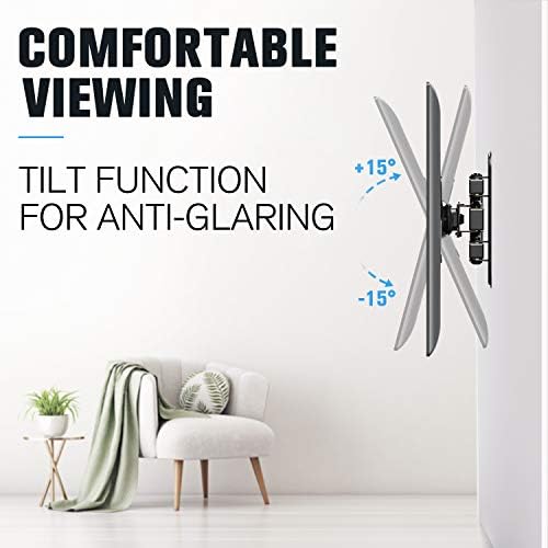 Montažni Dream UL naveden Monitor punog pokreta zidni nosač za TV za LED od 10-26 inča, LCD TV sa ravnim