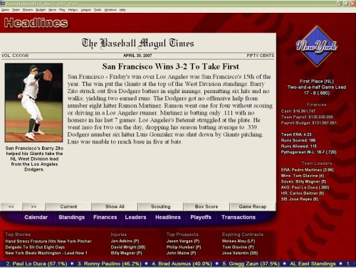 Bejzbol Mogul 2008-PC