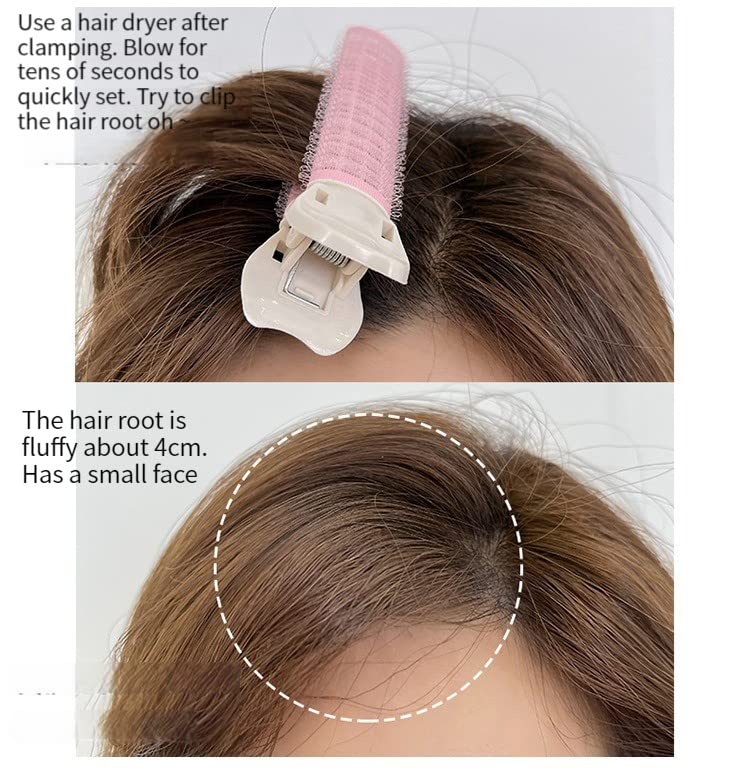 Volumiziranje isječaka za kosu, 4 / 8pcs korijenske isječke za kovrčava zapremina kose, prirodne pahumne volumizirajući