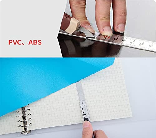HJYZY 2 kom pleksiglas alat za sečenje crveni ,Pomoćni nož PVC akrilna ploča Plastična pleksiglas kuka