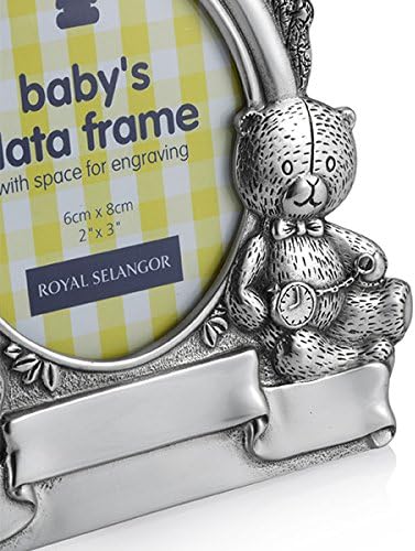 Royal Selangor ruku završio Medo piknik kolekcija Pewter Baby podaci okvir za fotografije poklon