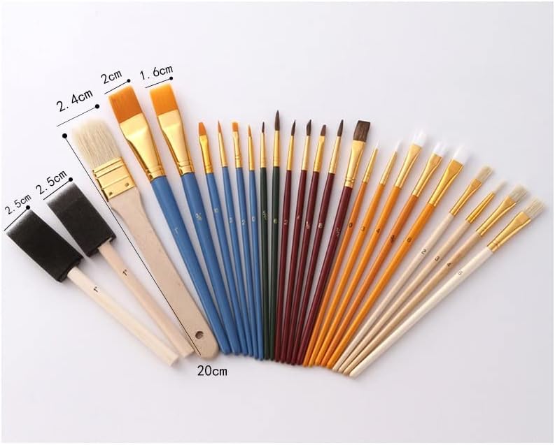 Floyinm minijaturni olovka za četkicu Nylon Frish četkica za kosu Professional Alat za akvalitet