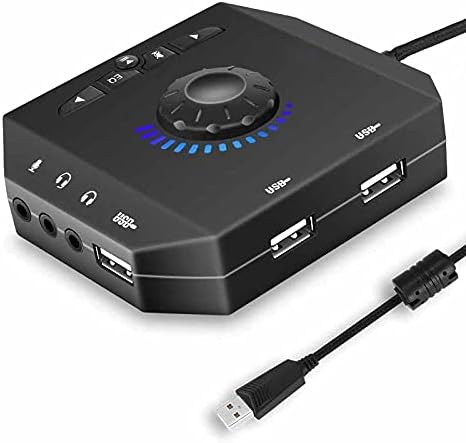 Gfdfd profesija računar USB zvučna kartica 7.1 audio Adapter Converter Audio interfejs za PC Laptop eksterna zvučna kartica