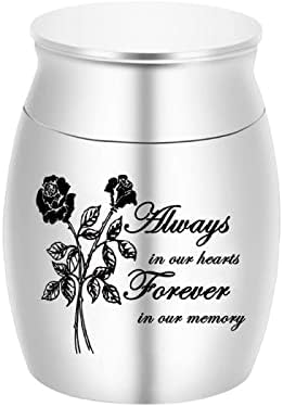 Dotuiarg kremacija urn za ljudski pepeo jar memorijal rezbarenog ruža cveća urn