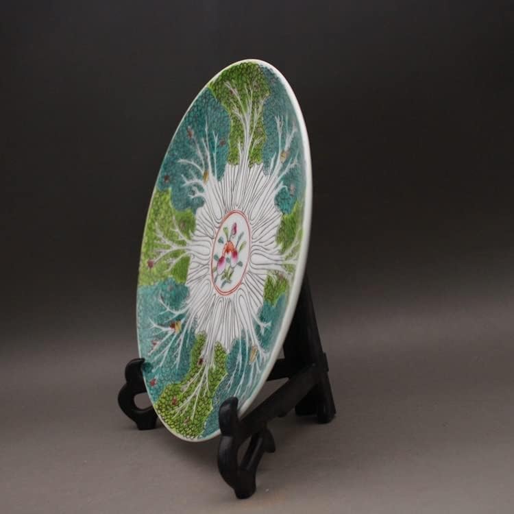LDCHNH kineski stil ručno oslikani tablici uzorka kupusa Keramika antikne ukrase