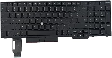 Yhfshop Laptop zamjena SAD raspored tastatura za Lenovo ThinkPad E580 E585 E590 L580 P52 P53 P73 T590