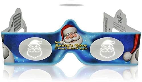 3d Božićne naočare-svjetla se pretvaraju u magične slike pred vašim očima! Naše specifikacije za odmor napravljene u SAD-u su savršene za porodicu, prijatelje ili bilo koju prazničnu proslavu! Pogledajte Santa, Snjegovići & više!