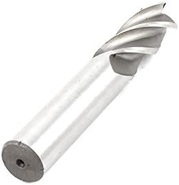 Aexit 16mm krajnji mlinovi prečnika 16mm prečnik drške 4 Flaute HSS krajnji mlin rezač kvadratni nos