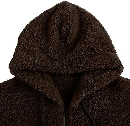 ADSSDQ Zip up hoodie muškarci, kaputi na plaži muškarci dugih rukava zima plus veličina modna ugrađena jakna puna zip17