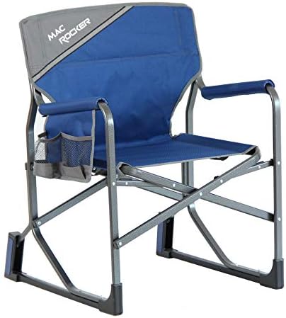 MacSports MacRocker Vanjska sklopiva stolica za ljuljanje | prijenosne stolice za ljuljanje za odrasle, sklopivi