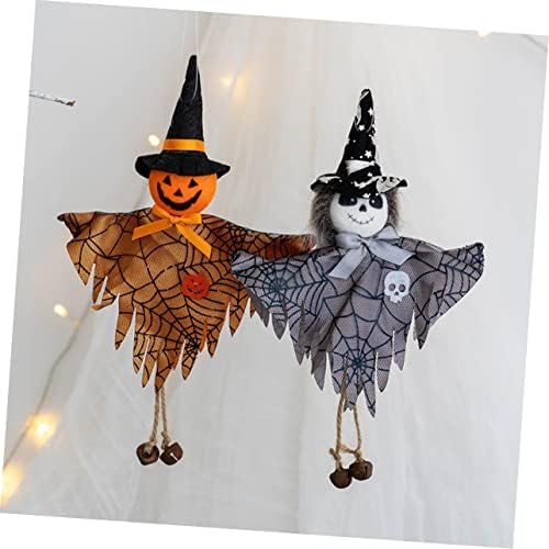 GALPADA 6 kom rekviziti Fly Ghosts vještica ukras vrt Spook za privjesak Scary Doll Strašilo Halloween Tricky viseći Ornament prednji Windsock unutarnji vanjski ukras Ghost Decor