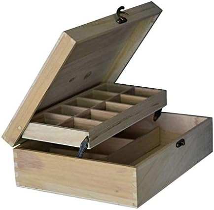 JYDQM komad Drvena kutija napravljena Retro i elegantan Izgledwooden kutija drvena kutija za odlaganje