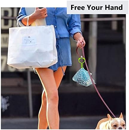 ZEYANG držač torbe za pseću Kakicu, Nosač nosača kese za otpad na uzici, dodatak za šetnju