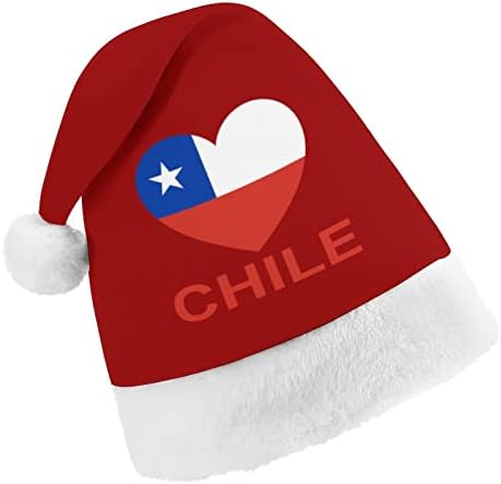 Ljubav Čile pliš Božić šešir Naughty i lijepo Santa kape sa pliš obodom i udobnost Liner Božić ukras