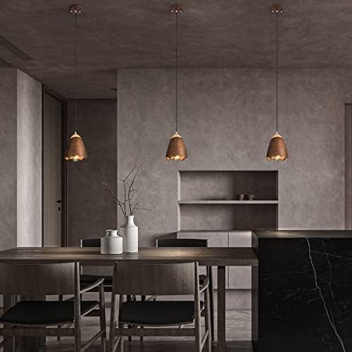 Privjesna Rasvjetna tijela ostrvska svjetla, drvena kuhinjska svjetla stropni viseći moderni lusteri za kuhinjsko