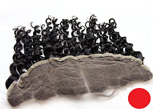 DaJun 6A srednji deo čipke prednje zatvaranje 13 4 kineska Devičanska kosa deep Wave Bleach knots prirodna boja