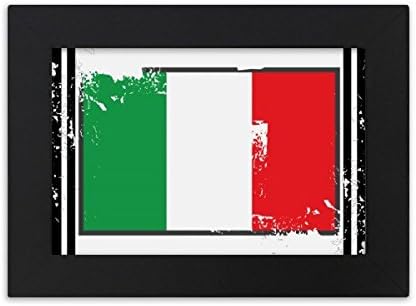 Diaythinker Italija Nacionalna zastava Zemlja Mark Rectangle Desktop Foto okvir ukrasi Slika umjetničkog