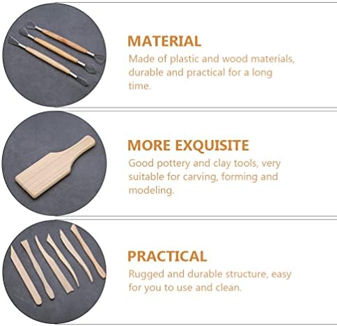 Home Decor skulpture set alata za oblikovanje polimerne gline: 19 kom Komplet alata za oblikovanje gline alati