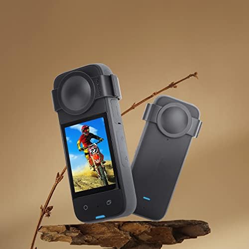 DAGIJIRD zaštitni poklopac od plastičnih sočiva kamere protiv klizanja zaštitni poklopac protiv ogrebotina za Insta360One X3