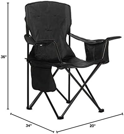 Basics prenosiva sklopiva stolica za kampovanje sa torbom za nošenje