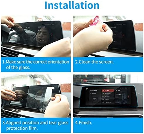 Rewio Automotive Instrument Instrument panel membranski LCD zaslonski zaslon za zaštitu od stakla, za