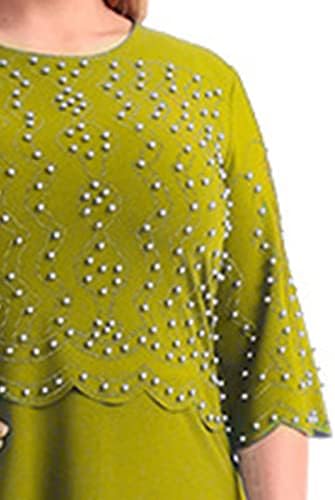 Žene 2023 Lady Elegant pletena čipka Cape haljina plus veličina tiskanje olovke olovke na polugu