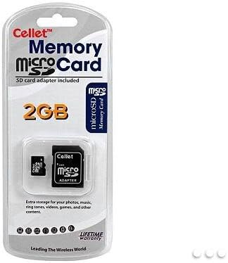 Cellet MicroSD 2GB memorijska kartica za Samsung SGH-A727 telefon sa SD adapterom.