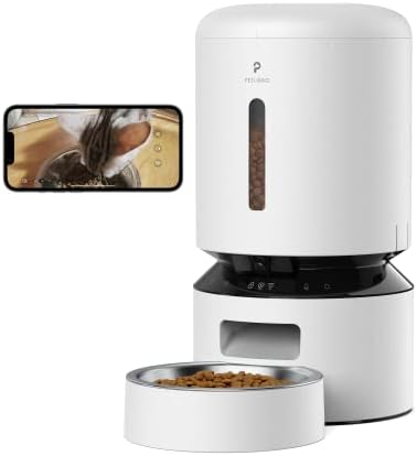 PETLIBRO automatska hranilica za mačke sa pet kamerom za mačke psa 1080p HD Video sa noćnim vidom 5G WiFi