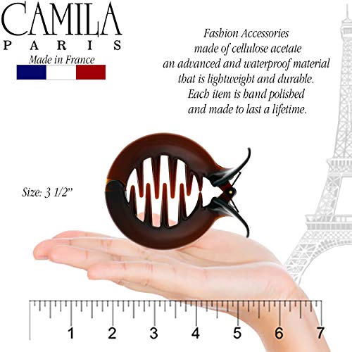 Camila Paris CP1362 Francuske kopče za kosu za žene, djevojke kopče za kandže za kosu čeljusti