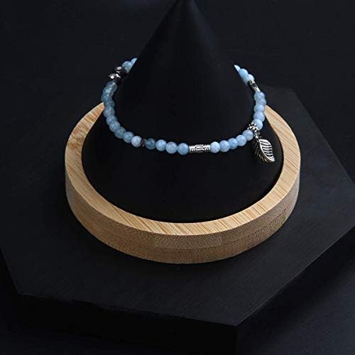 Tree Of Life tirkizni jaspis & tibetanski ahat Gemstone čakra narukvica od perli / Set narukvica od šarma