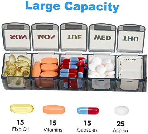 Healeved 6 Kom Kutija Za Pilule Za Zaštitu Životne Sredine Pp