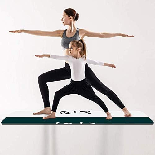 Njena strana i njegova strana Bijela Premium debela prostirka za jogu Eco Friendly Rubber Health & amp; fitnes neklizajuća prostirka za sve vrste vježbe joge i pilatesa
