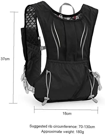 Froiny 5l ruksak za hidrataciju za trčanje lagani paket za hidrataciju za trčanje torba za hidrataciju za Crnu 37x18x7. 29cm