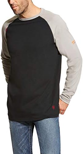 Ariat Fr Bejzbol majica-Muška duga rukava udobna radna majica