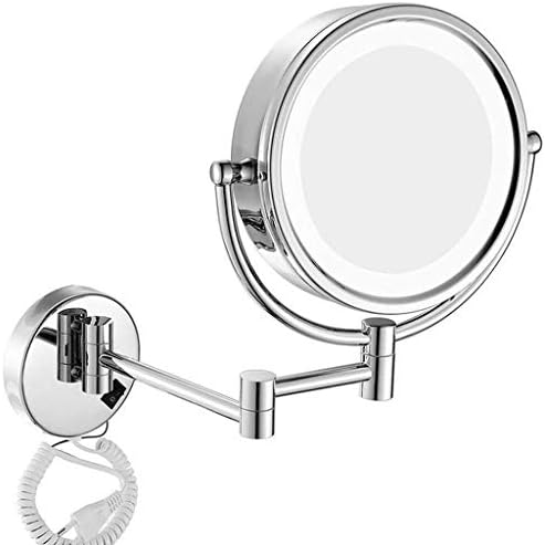 Rowita toaletno ogledalo, ogledalo za šminkanje toaletno ogledalo LED osvijetljeno zidno 7X