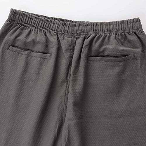 Laiwang Muškarci 2 spakirajuća teretana treneričke kratke hlače, brzo suho mrežice sa džepovima