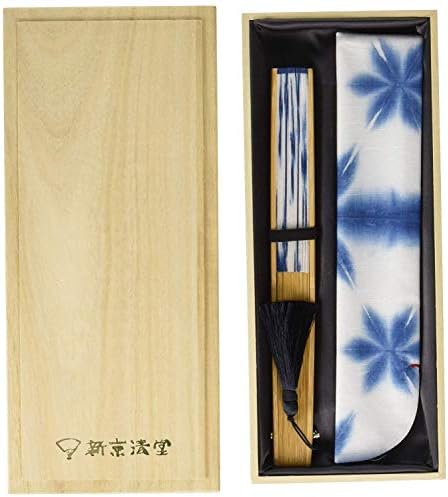 Shinkyo Sei do Shoukyougokudo Tajima Edo Komon Sasa Sparrow Set sklopivi ventilator, jedna veličina, Ostalo